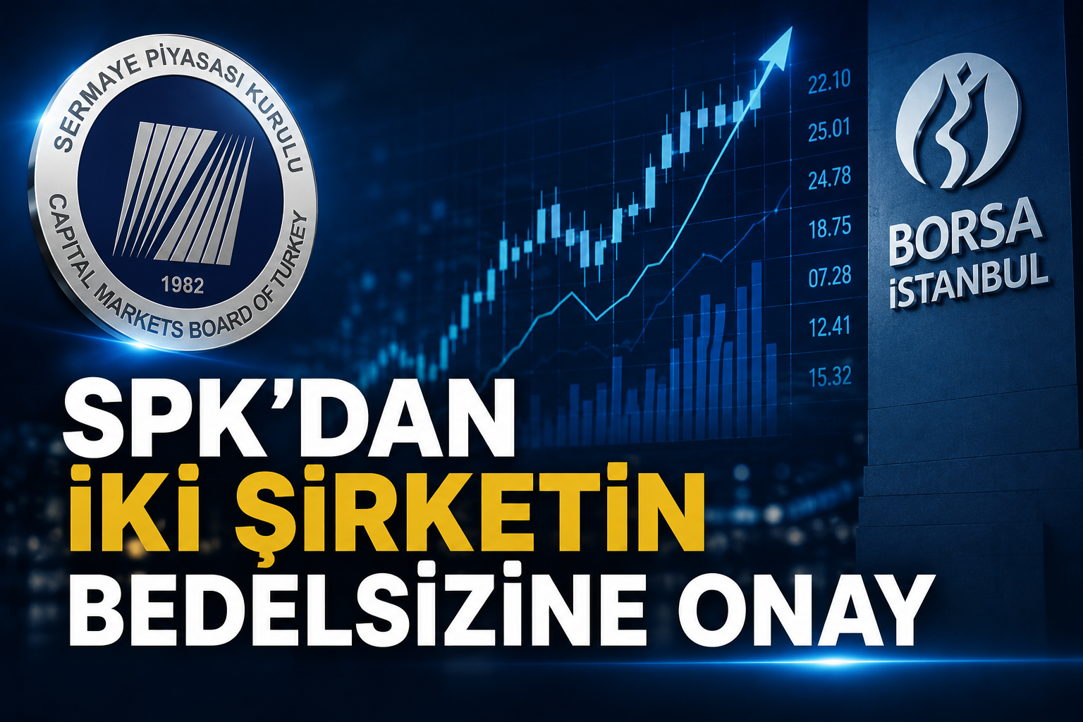 SPK Onayladı, İki Şirket Bedelsiz Verecek